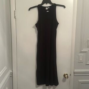 Modern Henley Racerback Midi Dress